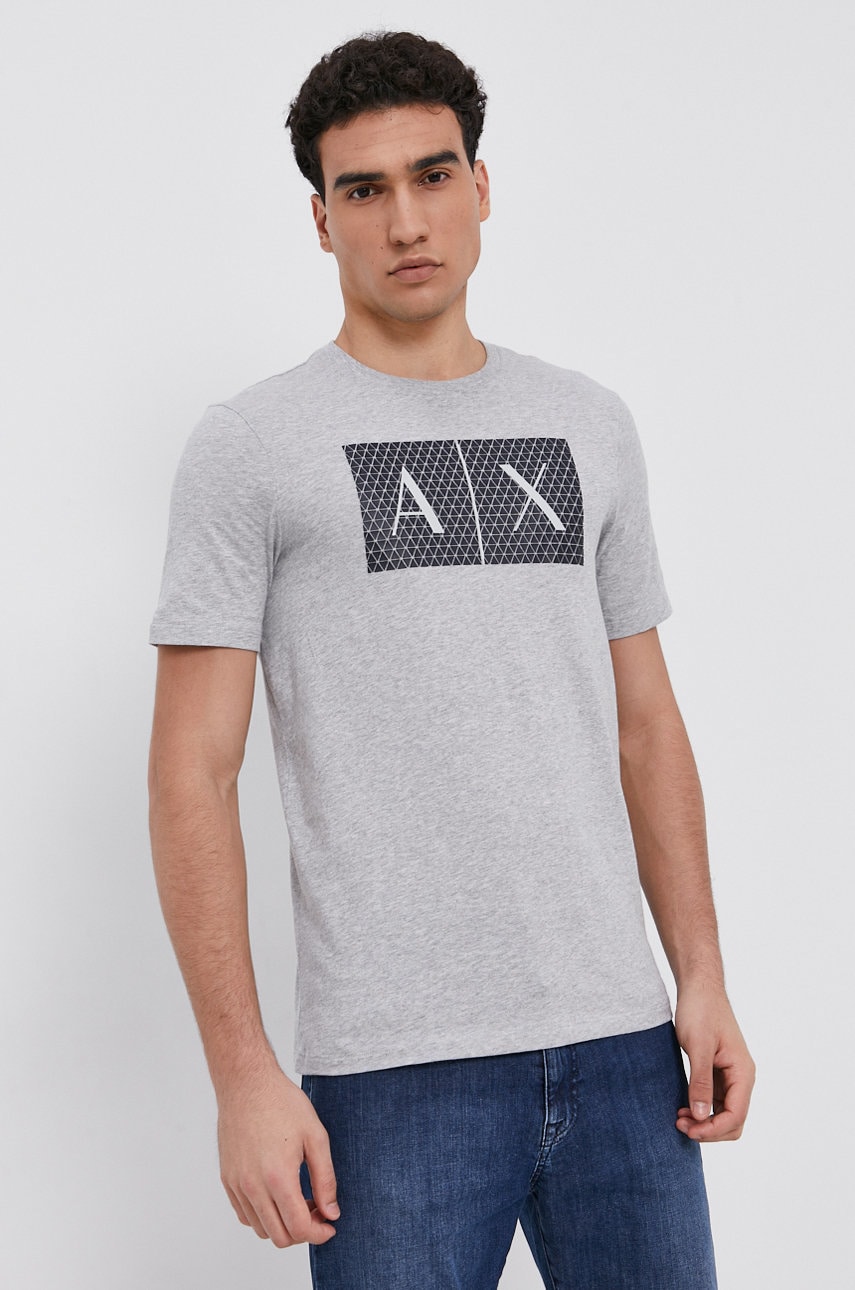 Armani Exchange  Bavlněné tričko