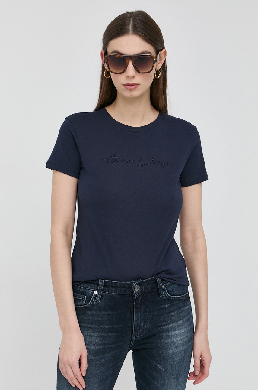 Armani Exchange  Bavlněné tričko