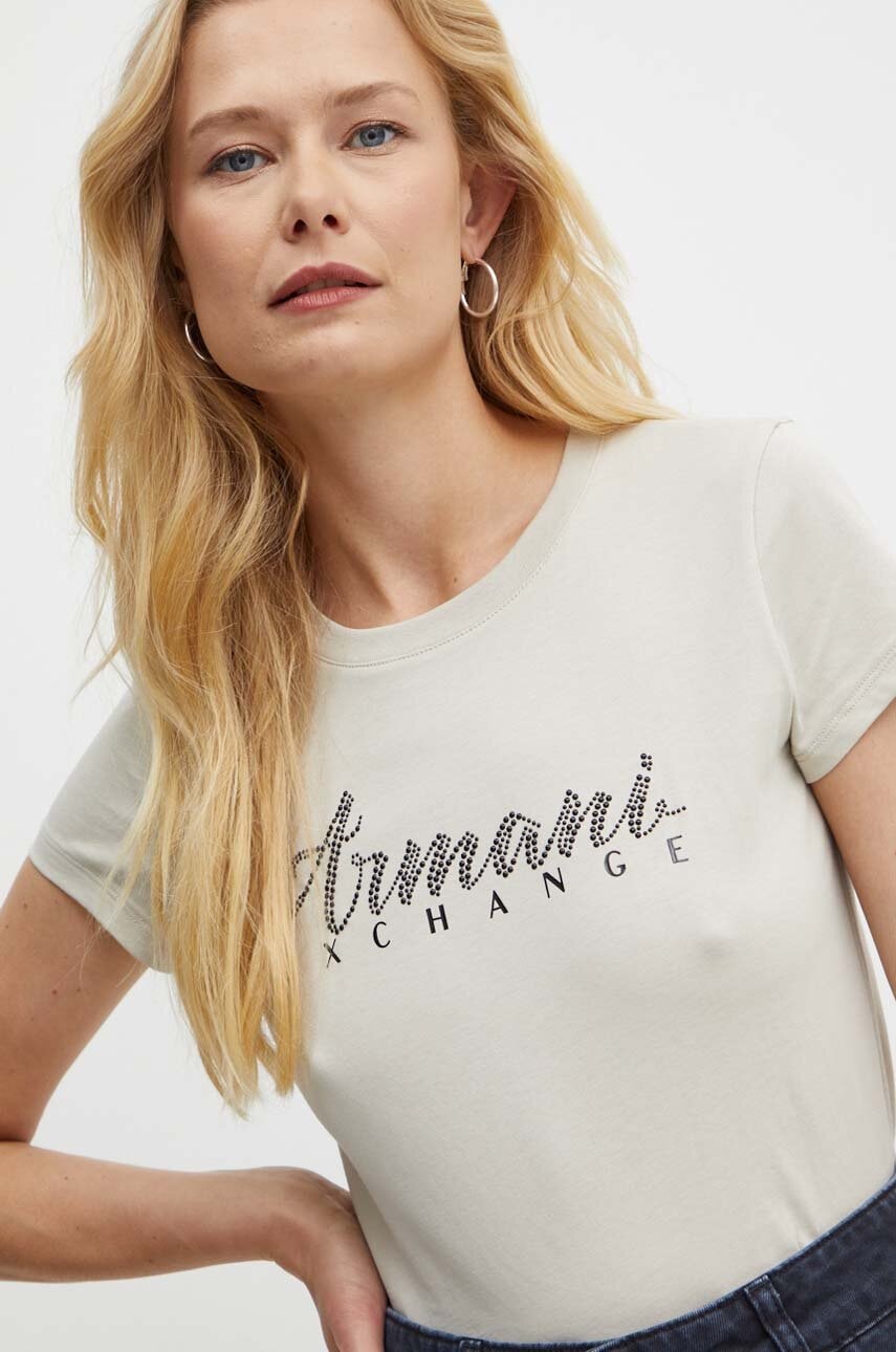 Armani Exchange  Bavlněné tričko