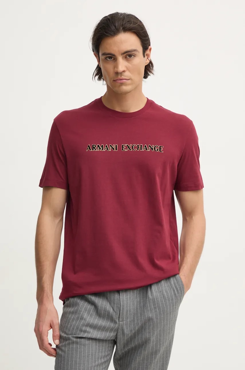 Armani Exchange  Bavlněné tričko