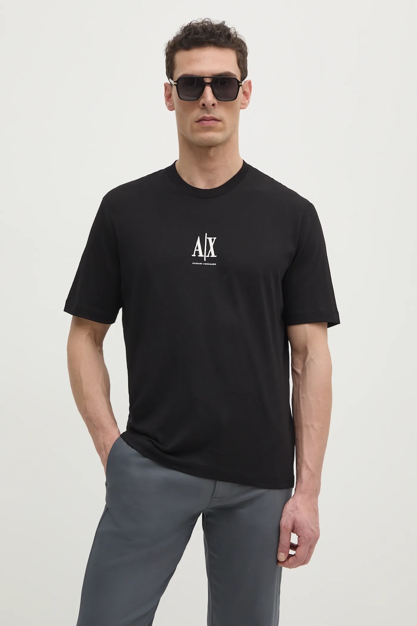 Armani Exchange  Bavlněné tričko