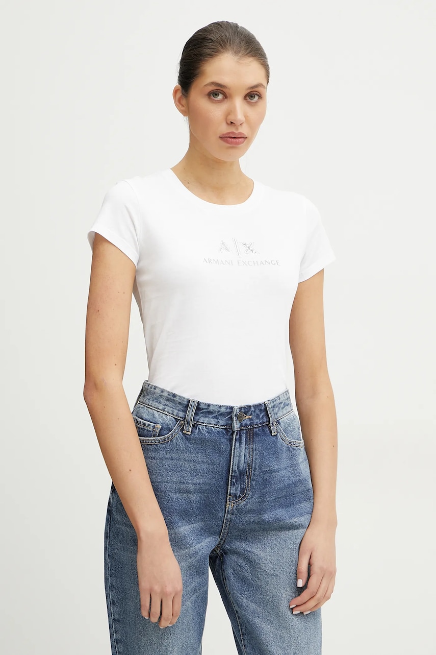 Armani Exchange  Bavlněné tričko