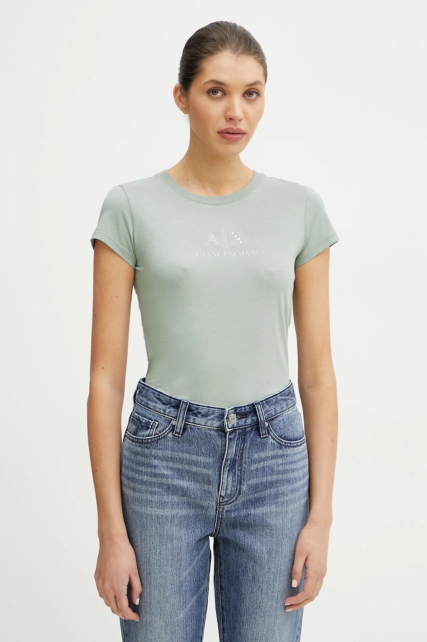 Armani Exchange  Bavlněné tričko