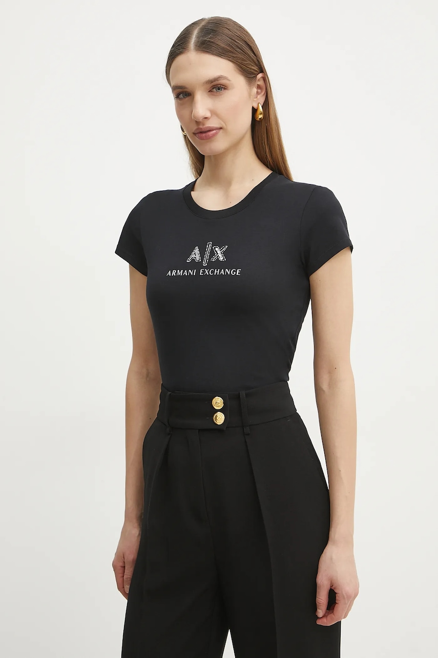 Armani Exchange  Bavlněné tričko