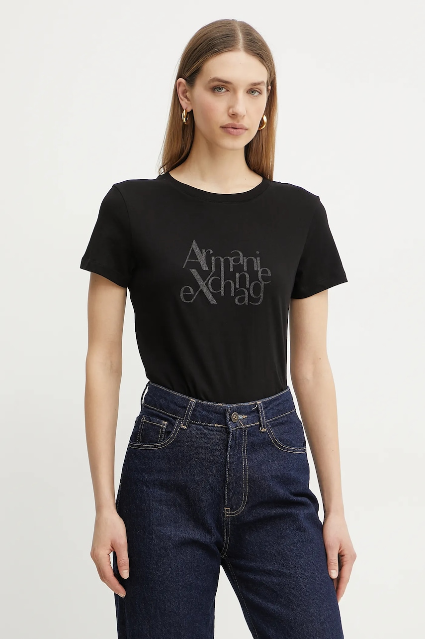 Armani Exchange  Bavlněné tričko