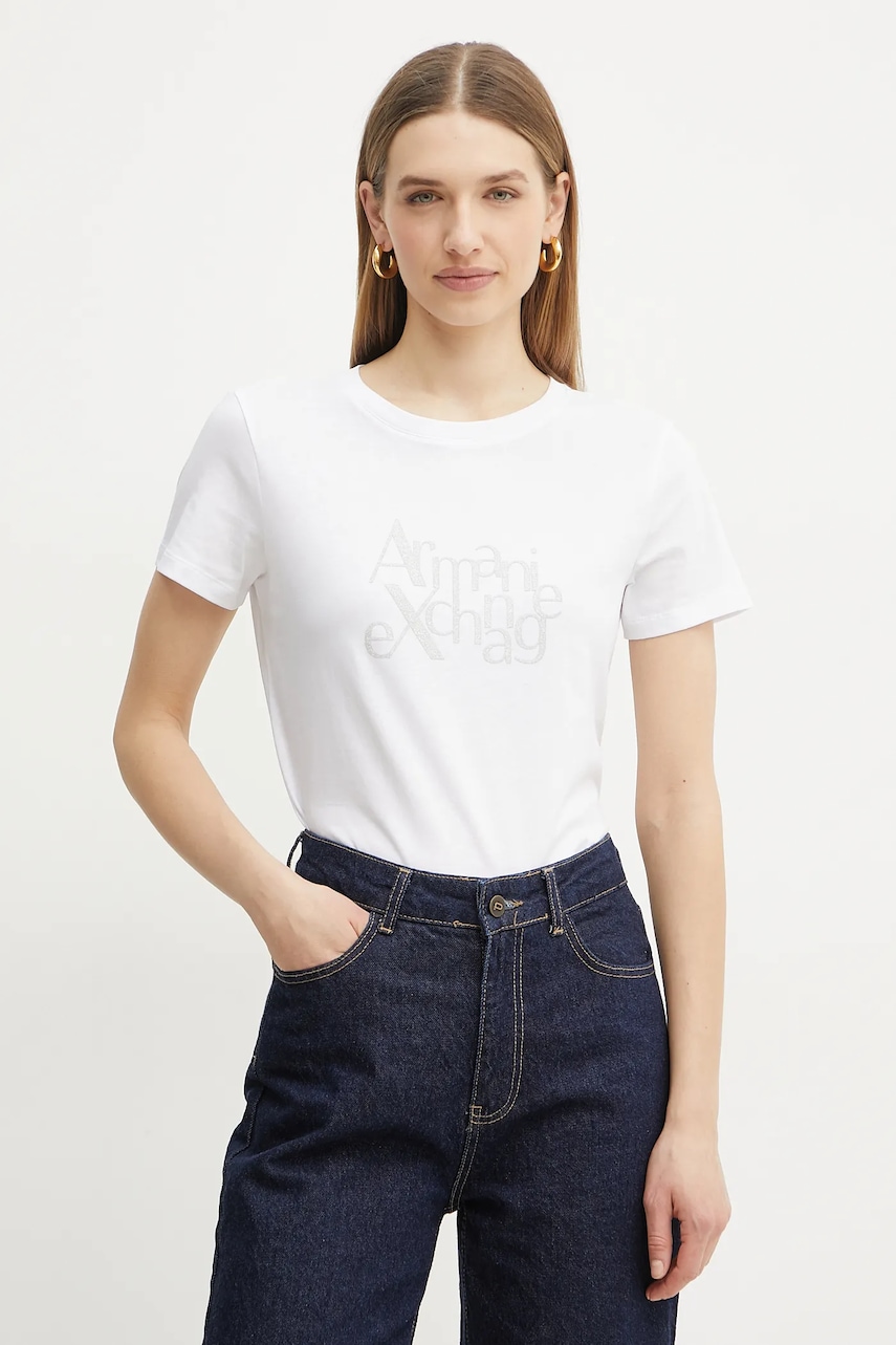 Armani Exchange  Bavlněné tričko