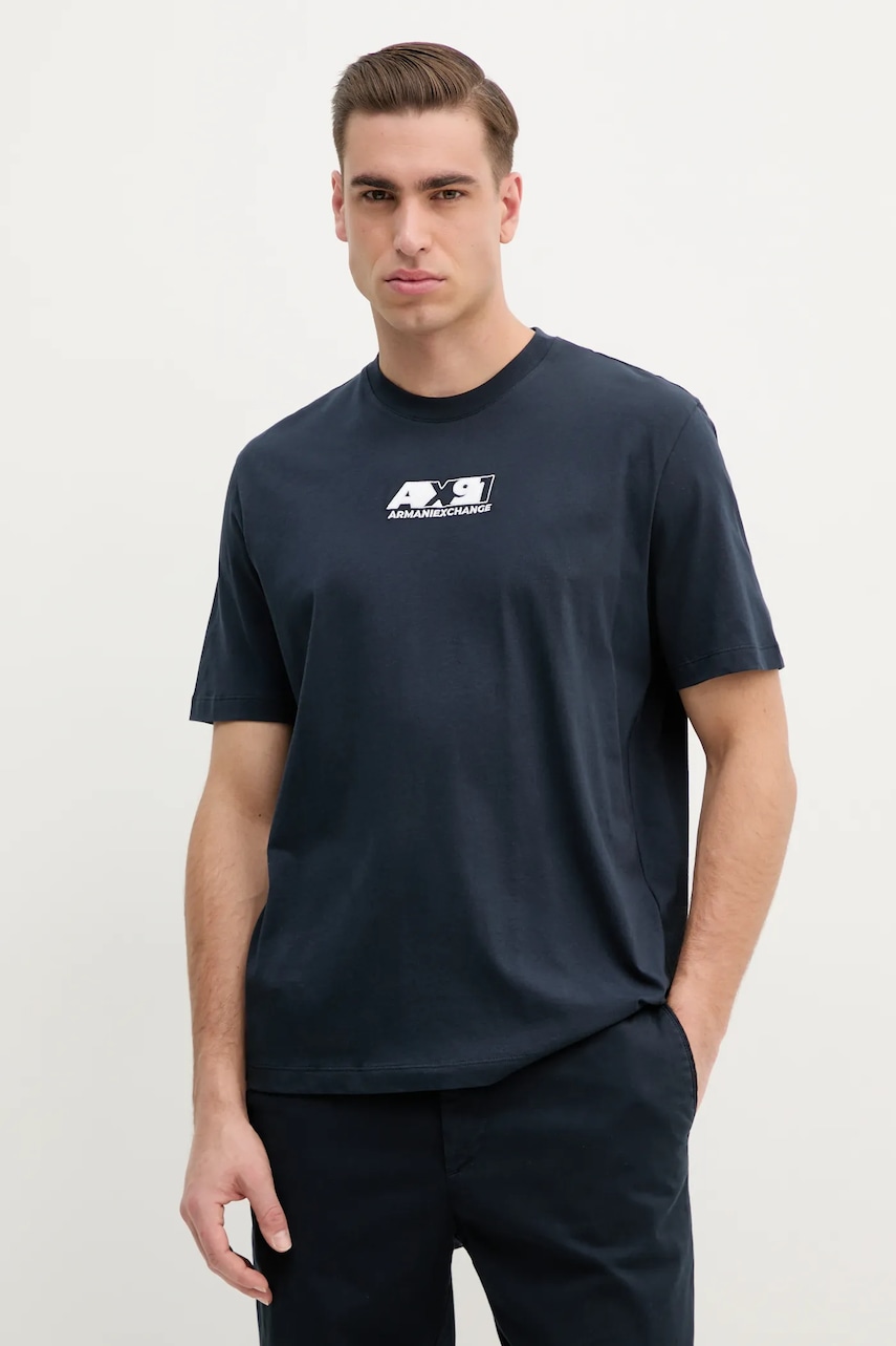 Armani Exchange  Bavlněné tričko