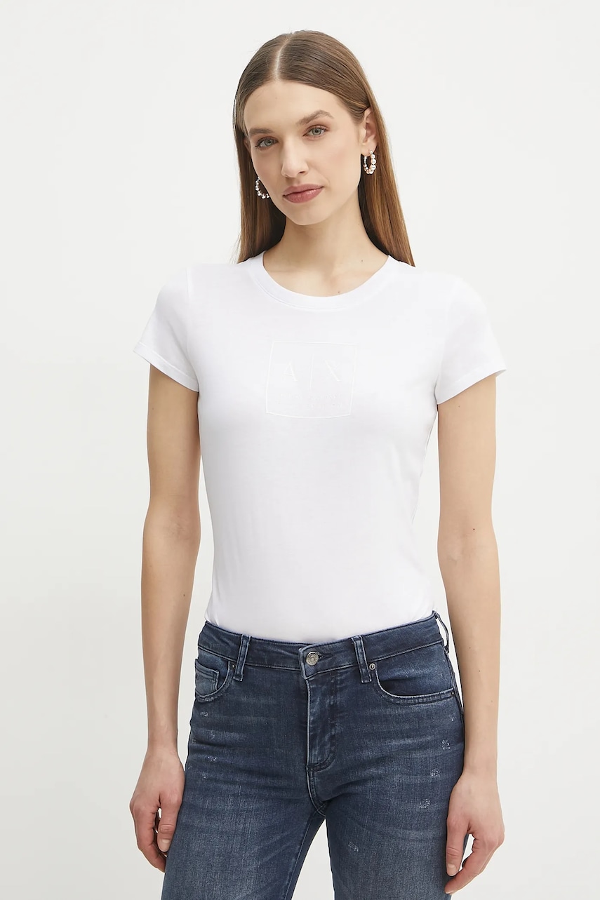 Armani Exchange  Bavlněné tričko