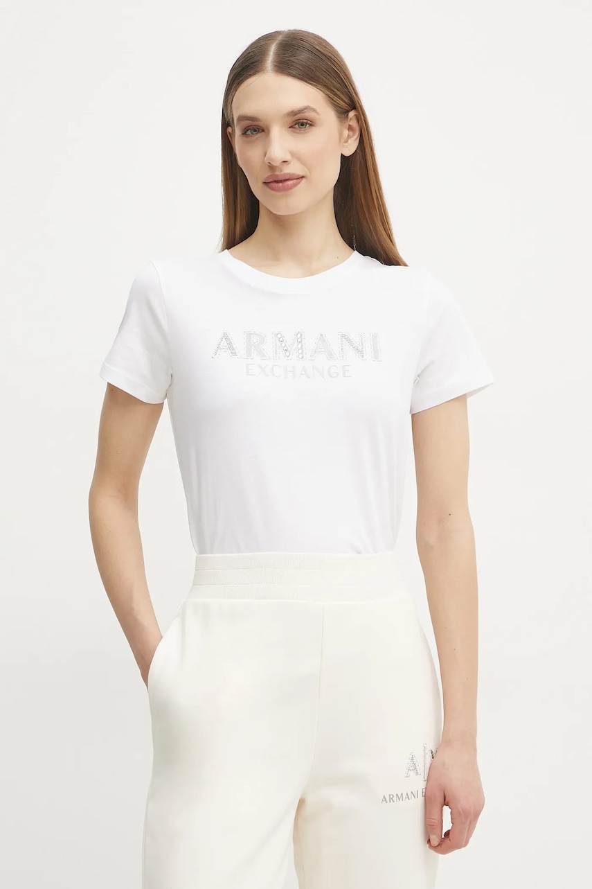 Armani Exchange  Bavlněné tričko