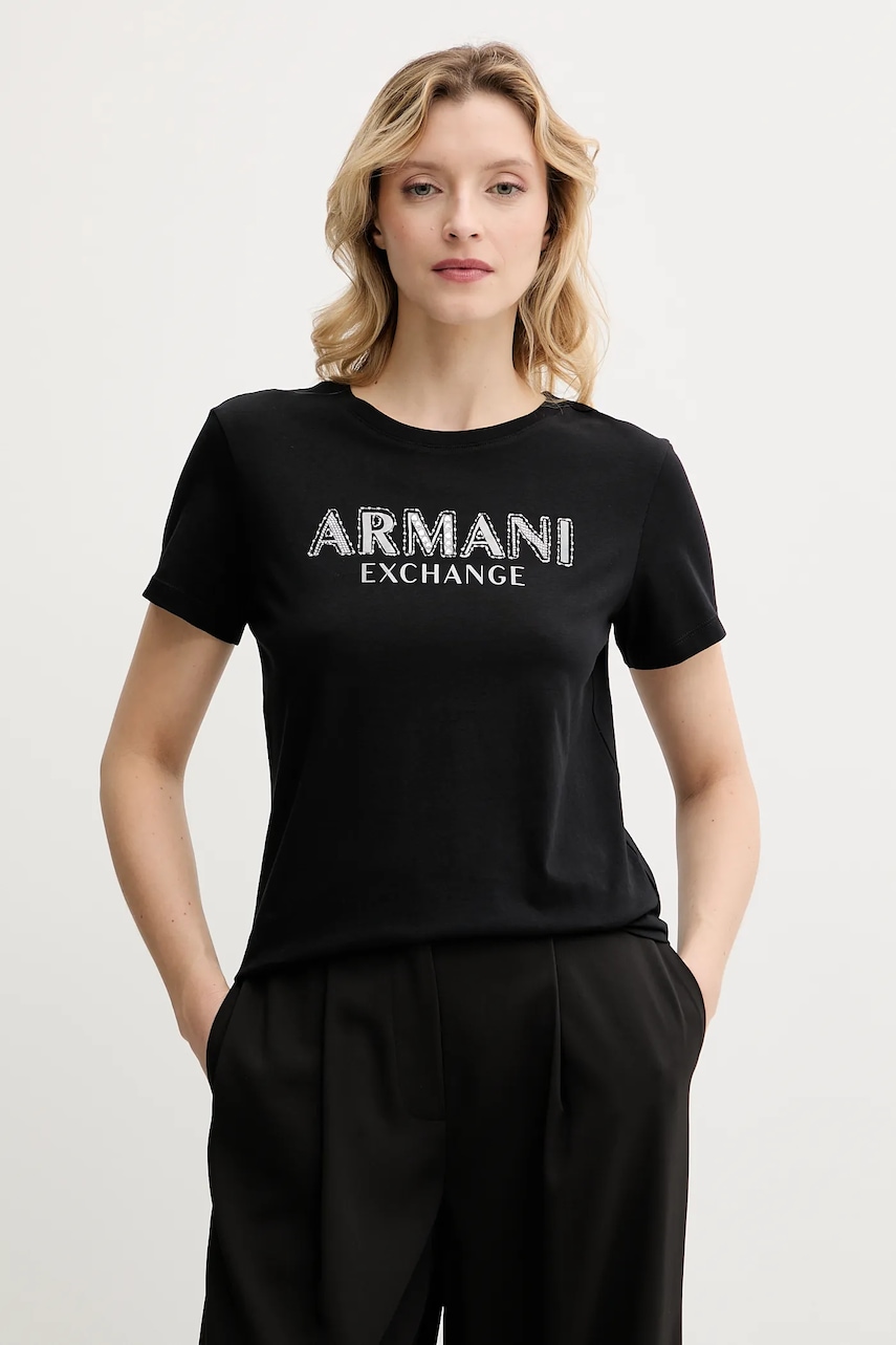 Armani Exchange  Bavlněné tričko