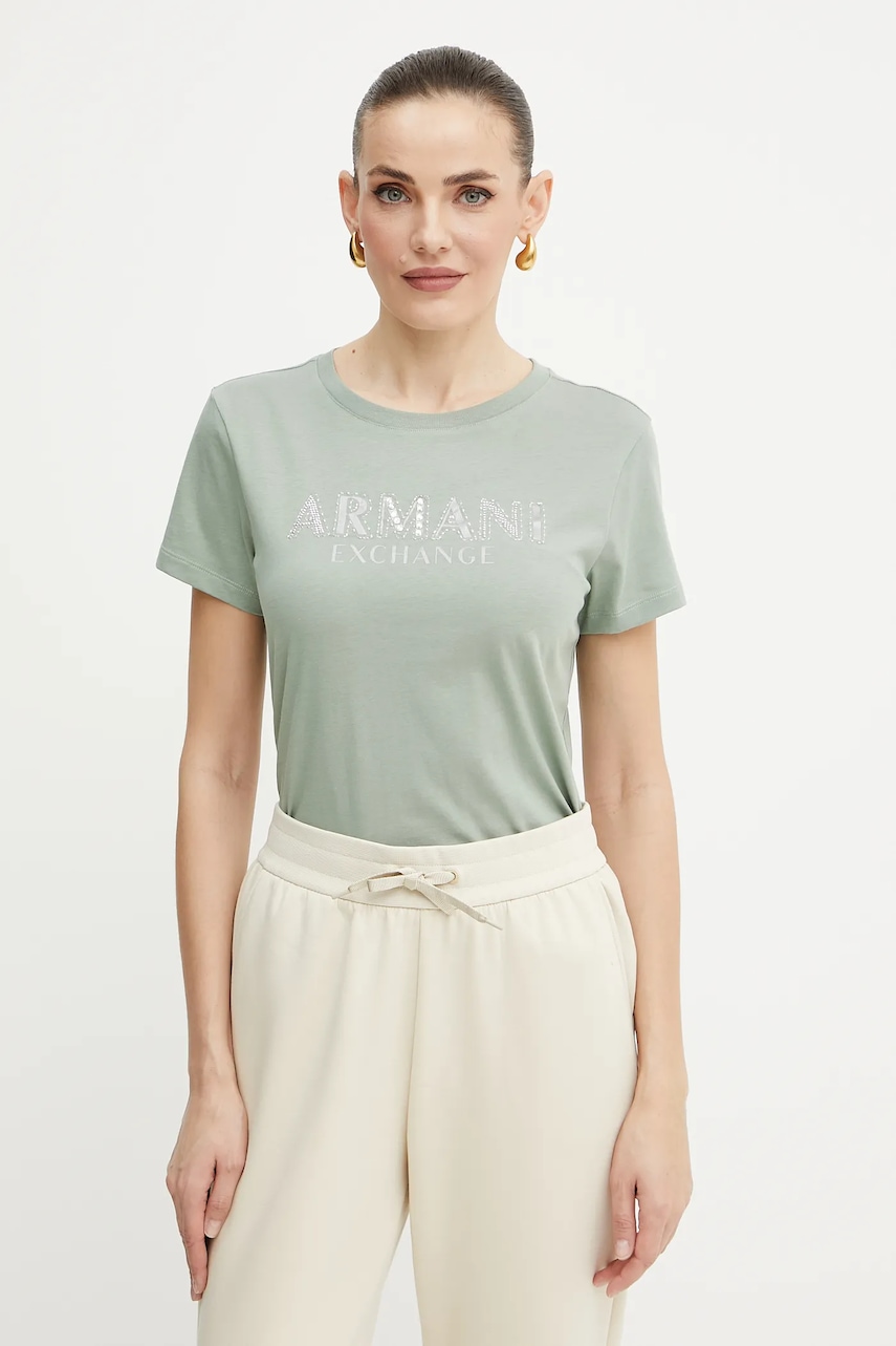 Armani Exchange  Bavlněné tričko