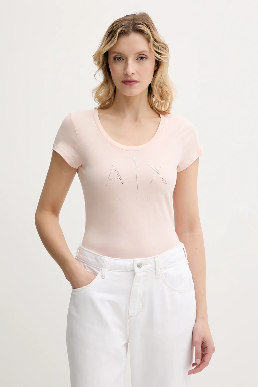 Armani Exchange  Bavlněné tričko
