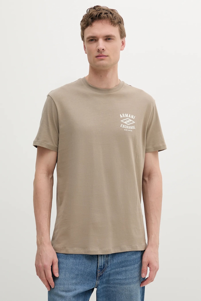 Armani Exchange  Bavlněné tričko
