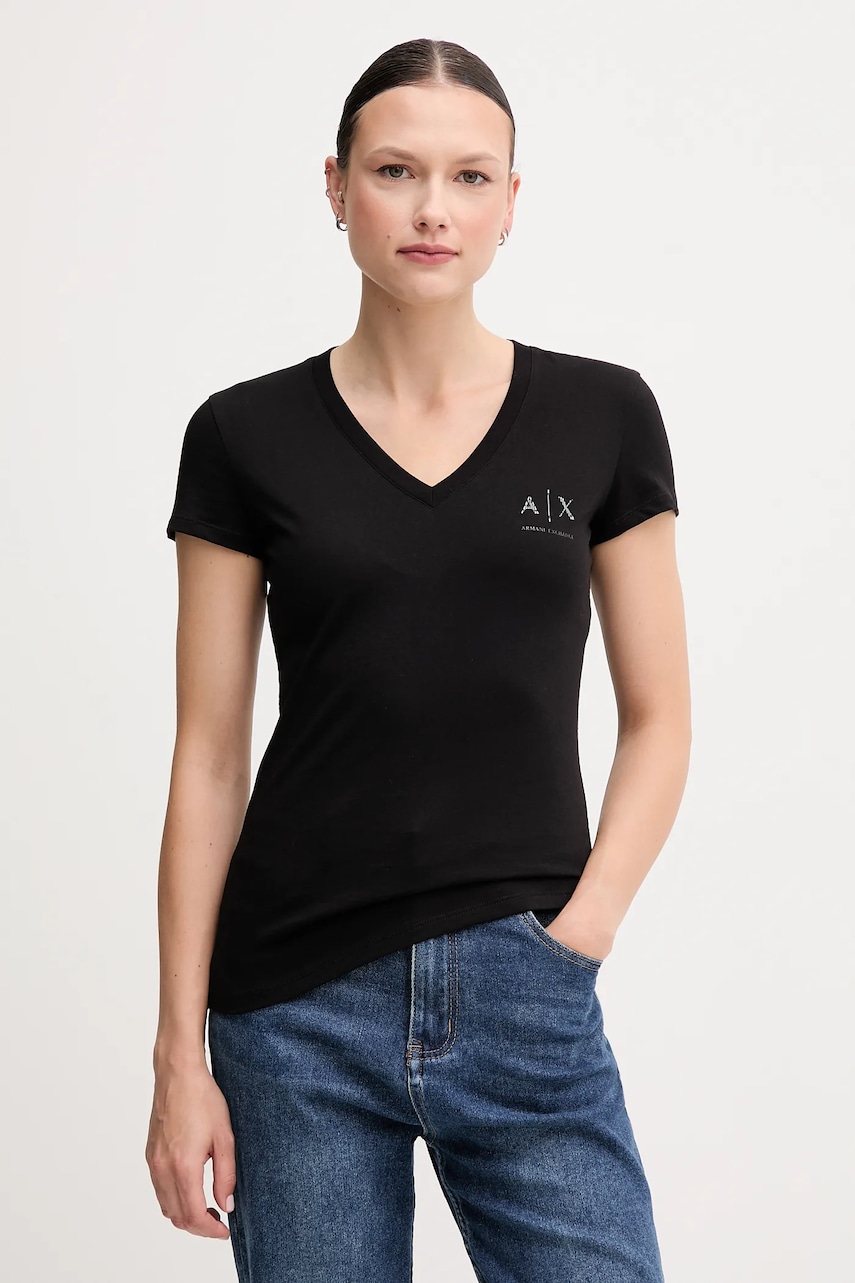 Armani Exchange  Bavlněné tričko