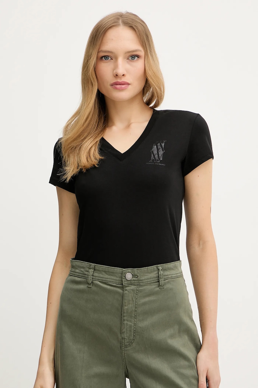 Armani Exchange  Bavlněné tričko