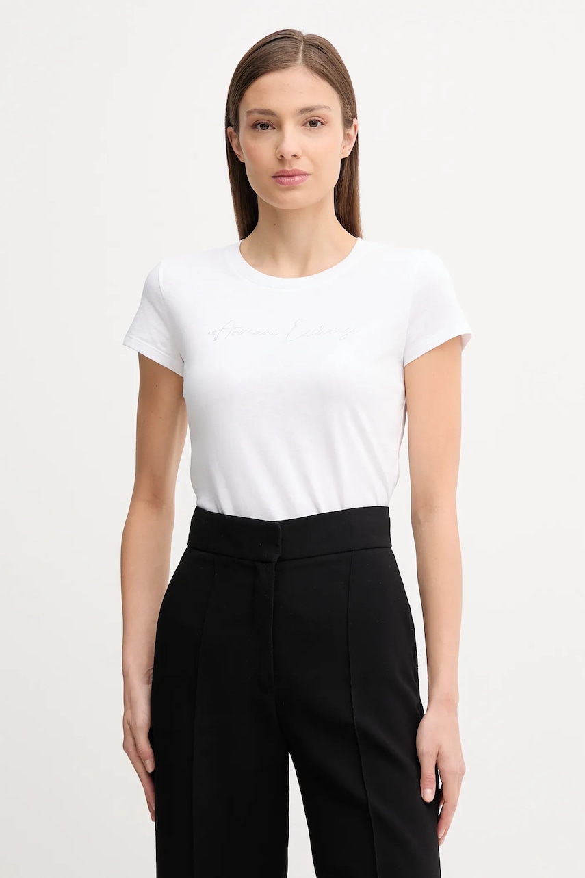 Armani Exchange  Bavlněné tričko