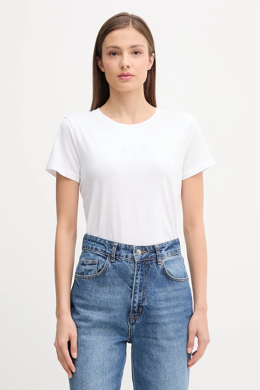 Armani Exchange  Bavlněné tričko