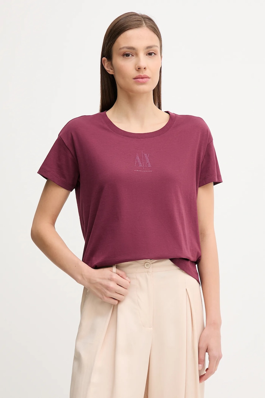 Armani Exchange  Bavlněné tričko