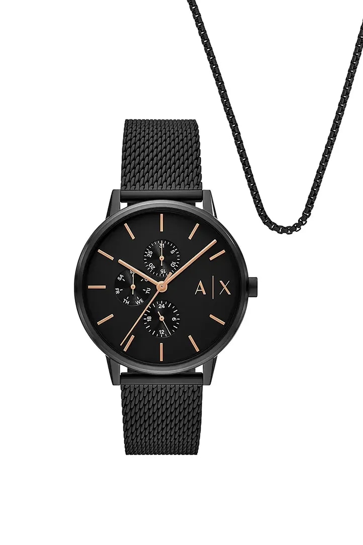 Armani Exchange  Hodinky a náhrdelníky