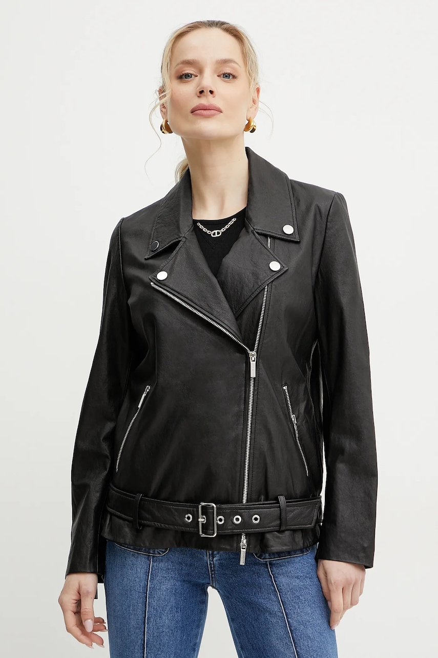Armani Exchange  Kožený křivák