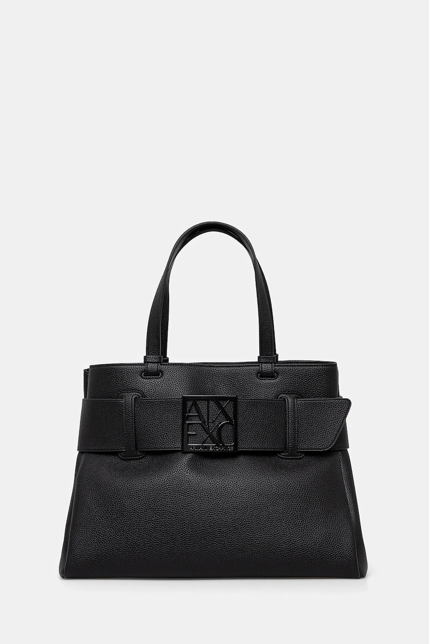 Armani Exchange  nákupní taška dámská z imitace kůže