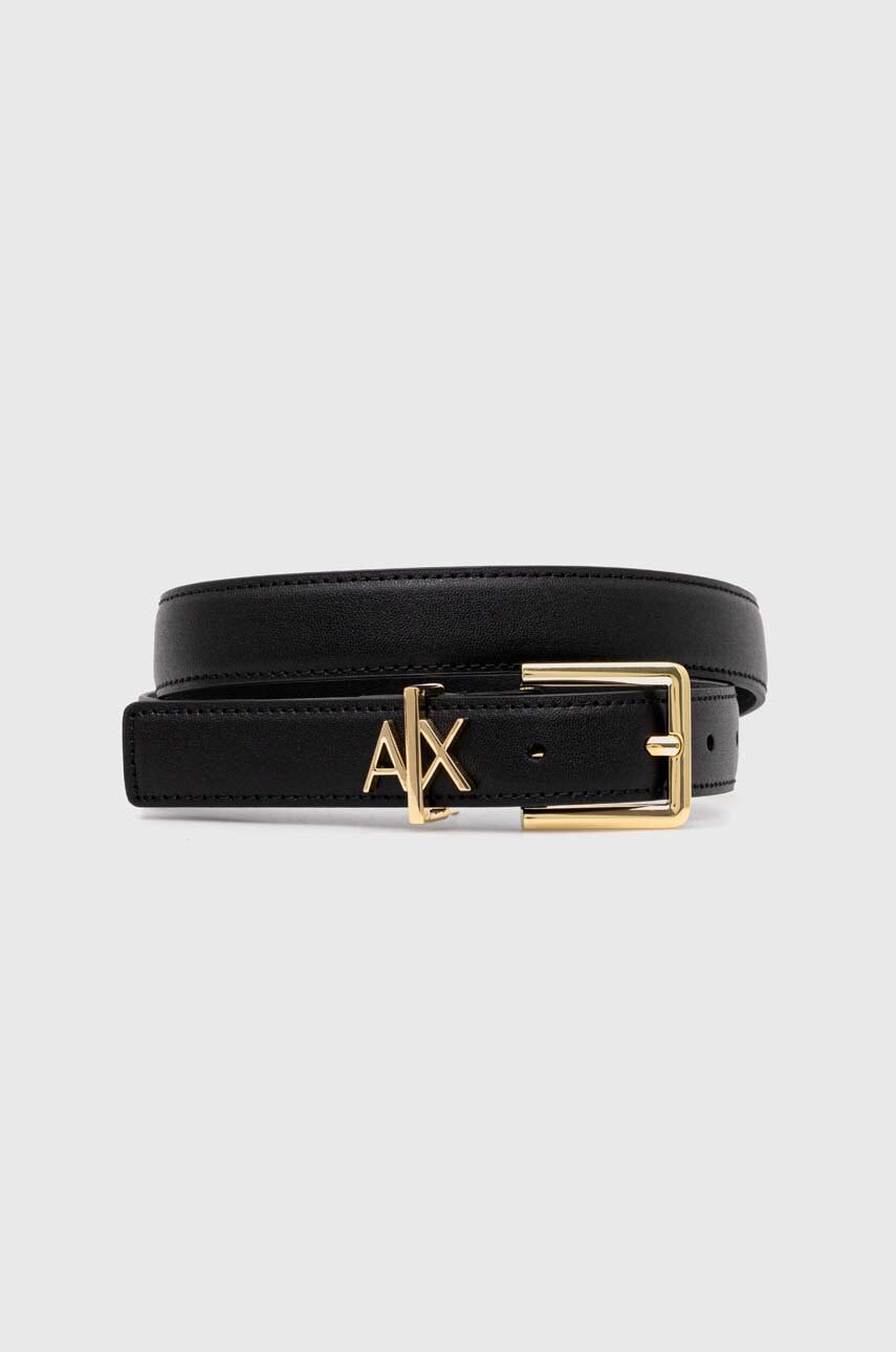 Armani Exchange  pásek dámský kožený