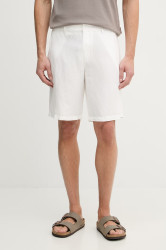 Armani Exchange šortky pánské se lnem