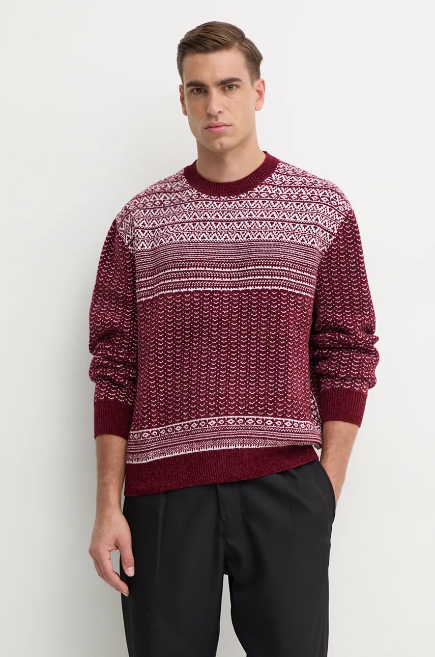 Armani Exchange  Svetr z vlněné směsi