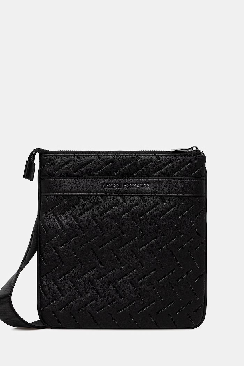 Armani Exchange taštička pánská z imitace kůže