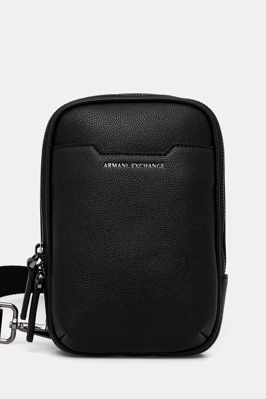 Armani Exchange taštička pánská z imitace kůže