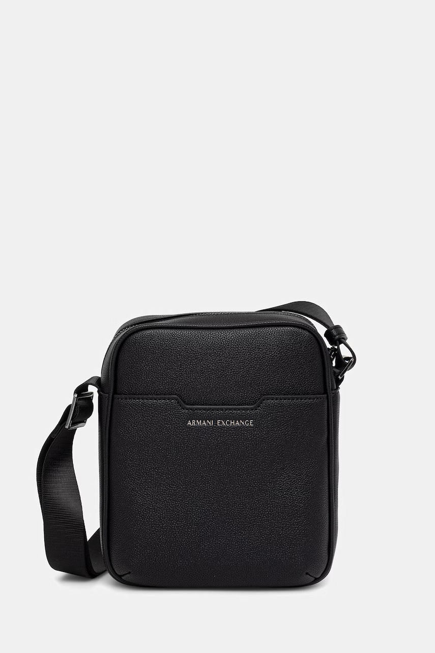 Armani Exchange taštička pánská z imitace kůže