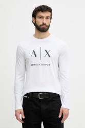 Armani Exchange tričko s dlouhým rukávem pánské bavlněné