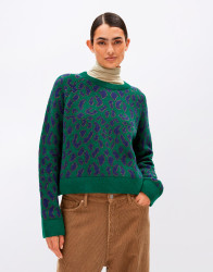 Armedangels Diliriaa Leopaa 129 emerald green XS