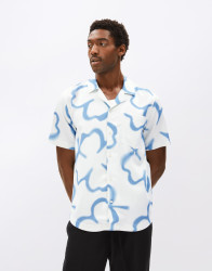 Armedangels Lovaar Clover 3268 undyed-pigment blue S
