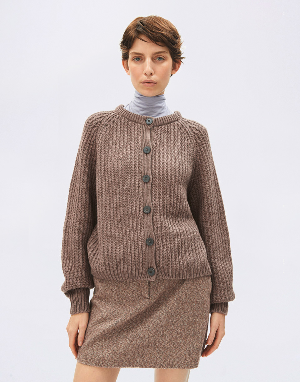 Armedangels Selmaa 2870 cinnamon dust melange L