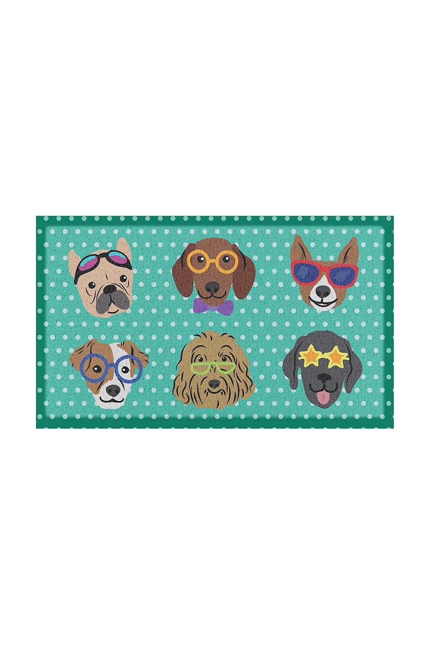Artsy Doormats  Rohožka  Dogs on Polka Dots