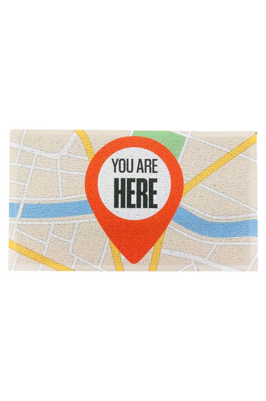 Artsy Doormats  Rohožka  You Are Here 70 x 40 cm