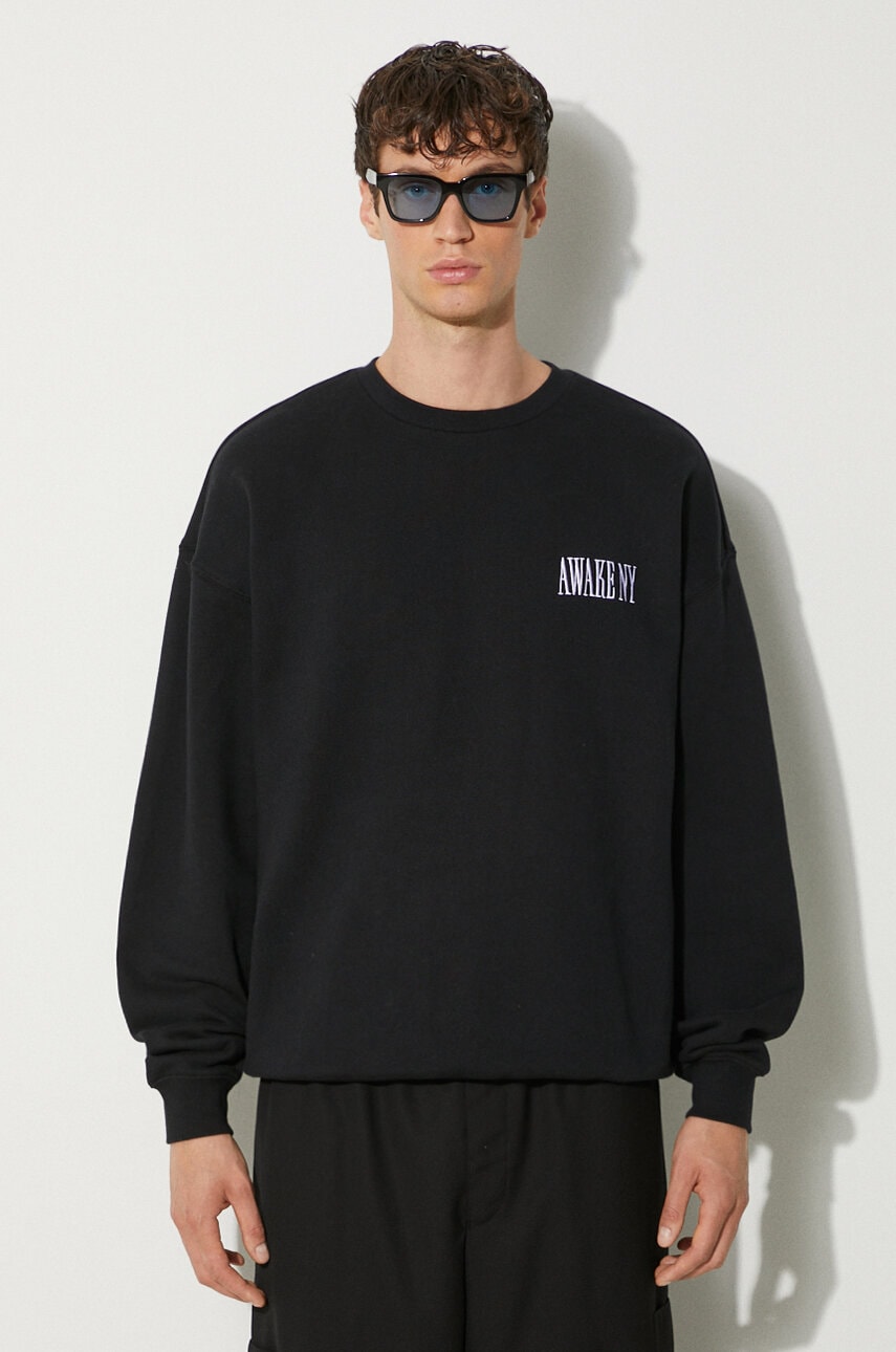 Awake NY  Bavlněná mikina  Awake Crewneck