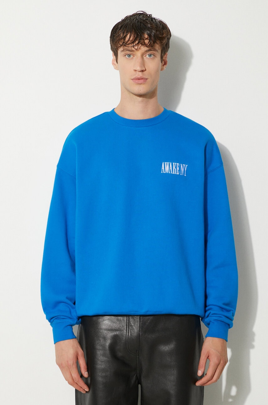 Awake NY  Bavlněná mikina  Awake Crewneck
