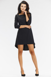 Awama Woman's Dress A663 Black