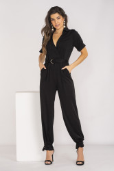 Awama Woman's Jumpsuit A660 Black