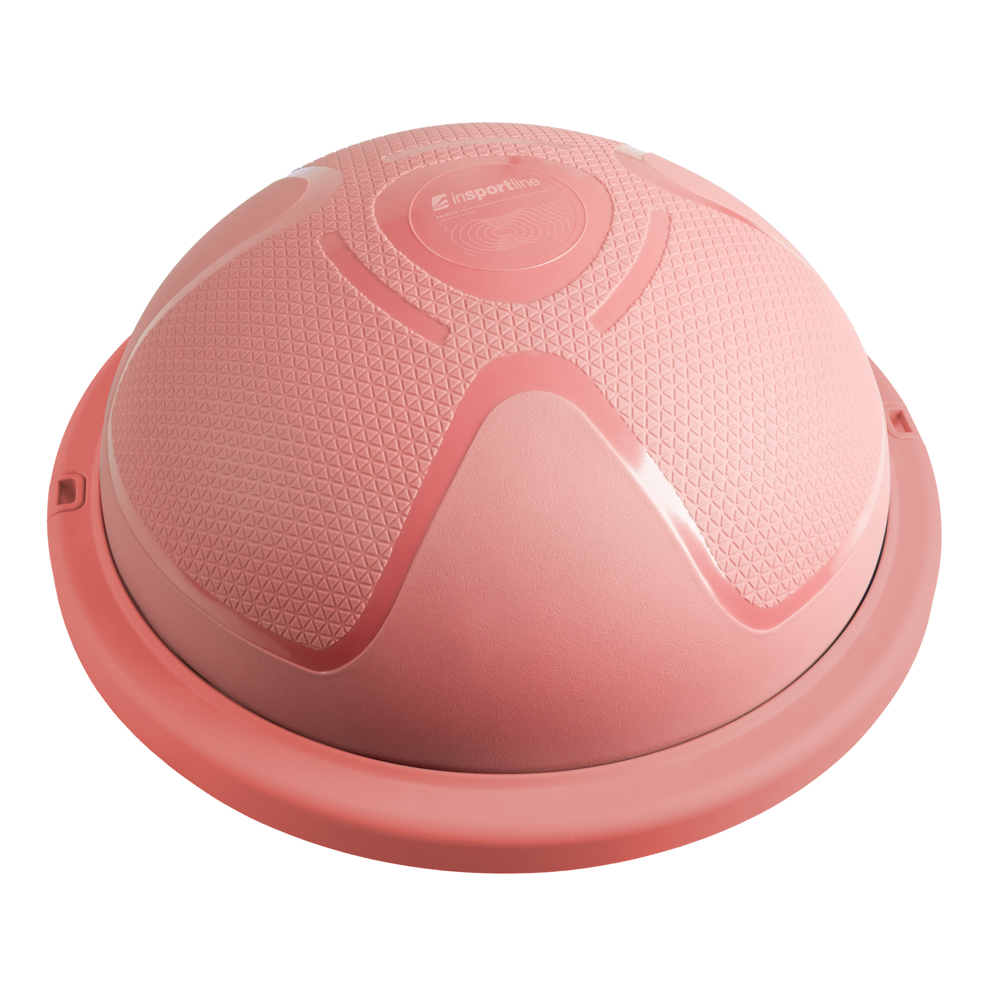 Balanční podložka inSPORTline Dome Compact růžová