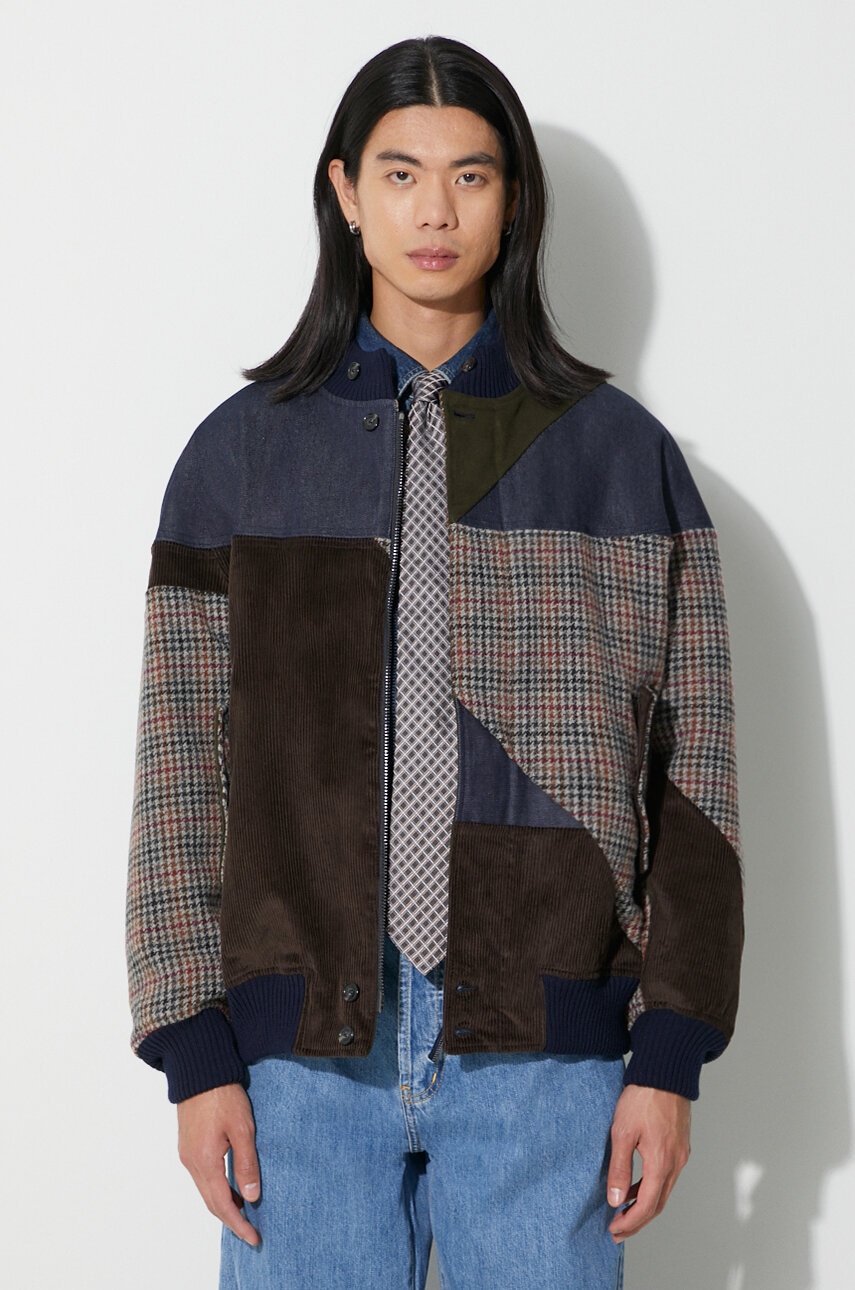 Baracuta  Bunda s příměsí vlny  Cotton PU Derby