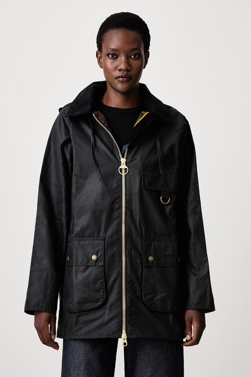Barbour  dlouhá bunda dámská bavlněná HIGHCLERE