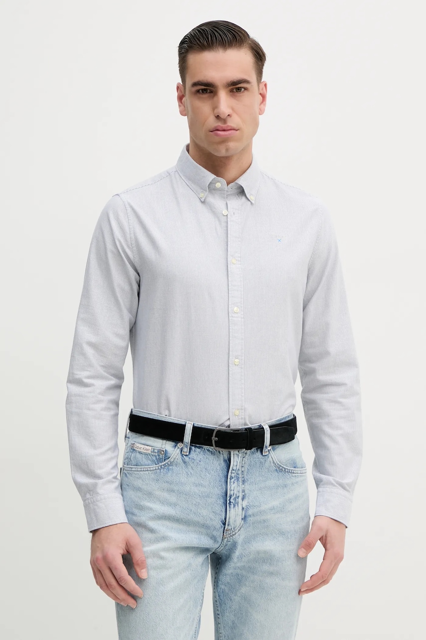 Barbour  košile pánská bavlněná Striped Oxtown Tailored Shirt