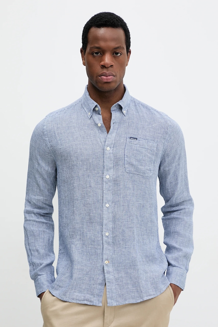 Barbour  Lněná košile  Linton Tailored Shirt