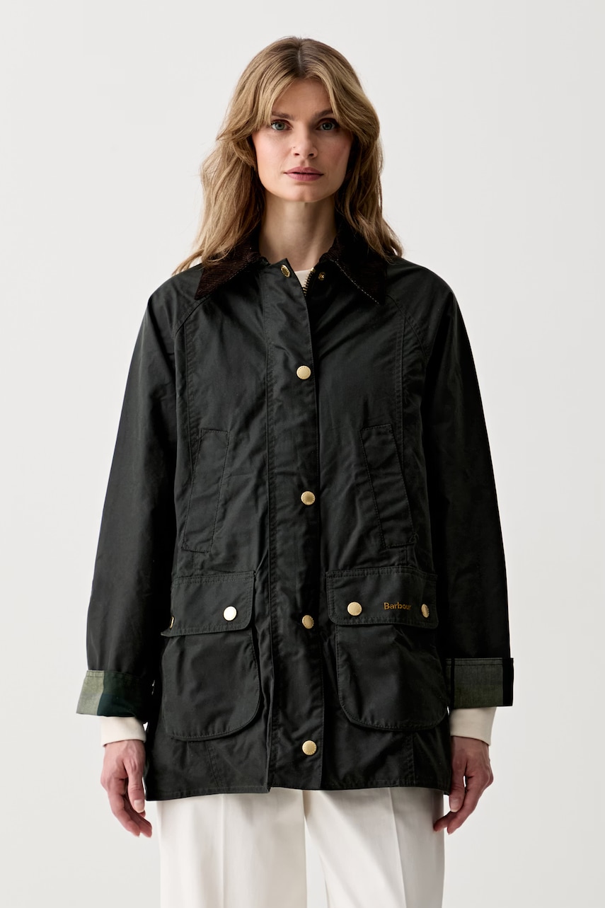 Barbour  parka dámská s bavlnou BEADNELL