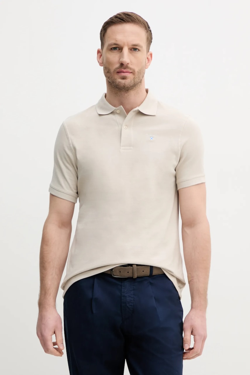 Barbour  polo pánské bavlněné ESSENTIALS