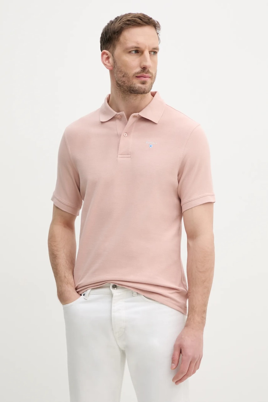 Barbour  polo pánské bavlněné ESSENTIALS