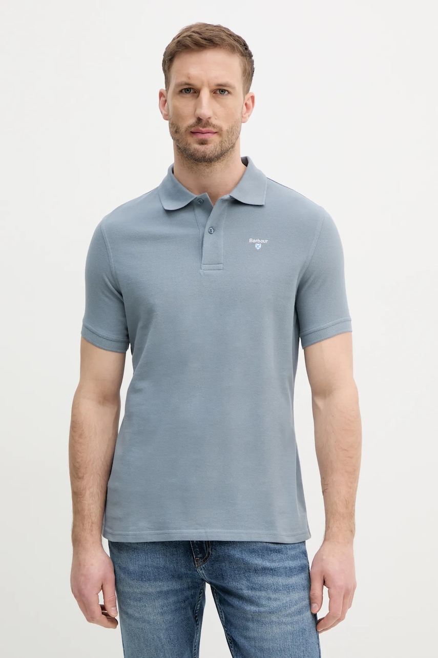 Barbour  polo pánské bavlněné ESSENTIALS